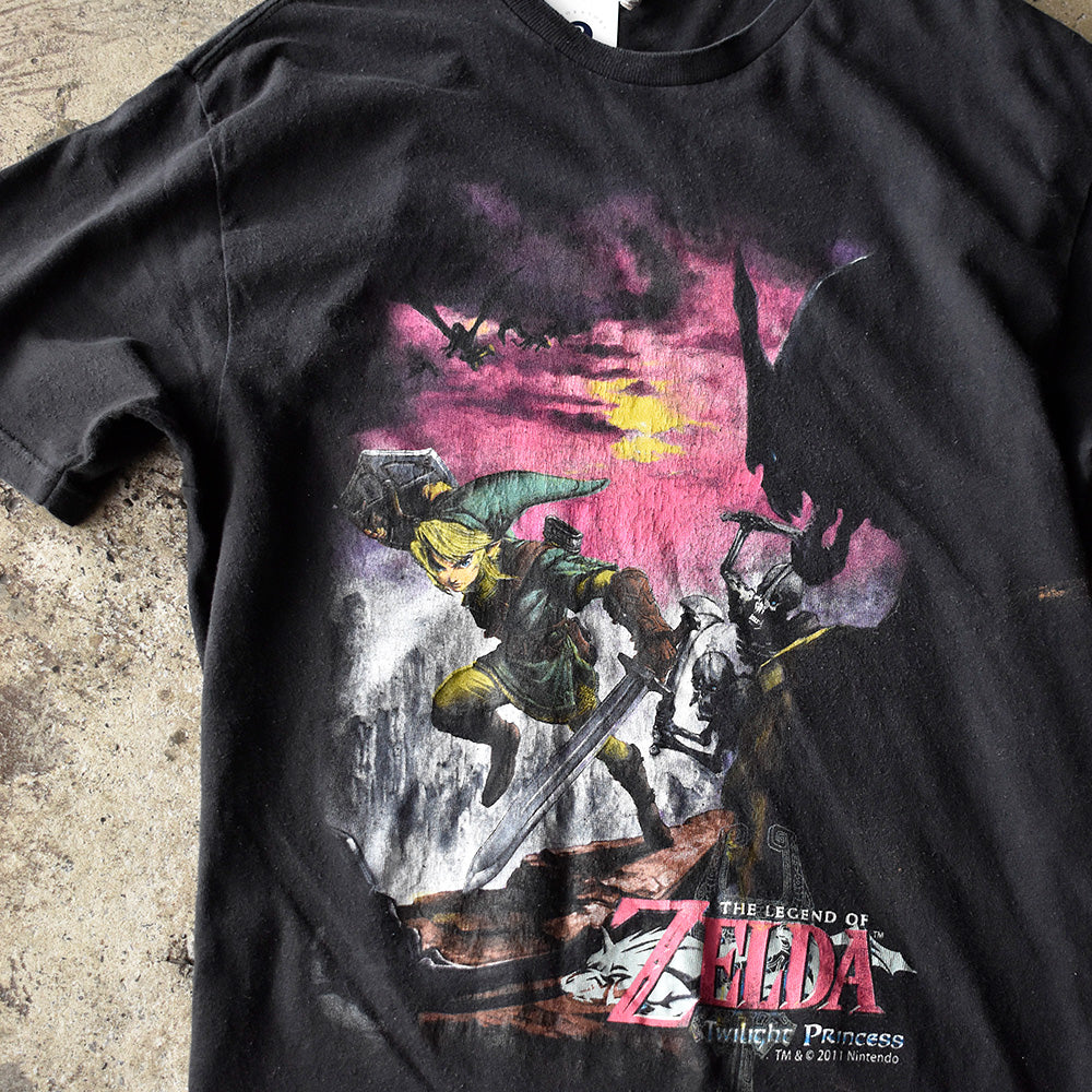 任天堂 ゼルダの伝説 ゲームTシャツ 2011年 古着