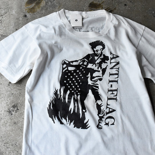 90's Anti-Flag “9 Song Demo“ ロック Tシャツ 250715H