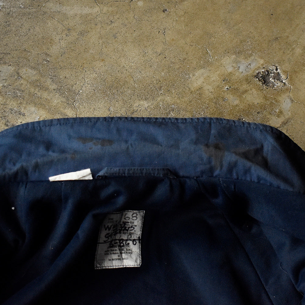 80's AIRBORNEワッペン付き！ US.NAVY ユーティリティージャケット 231202H