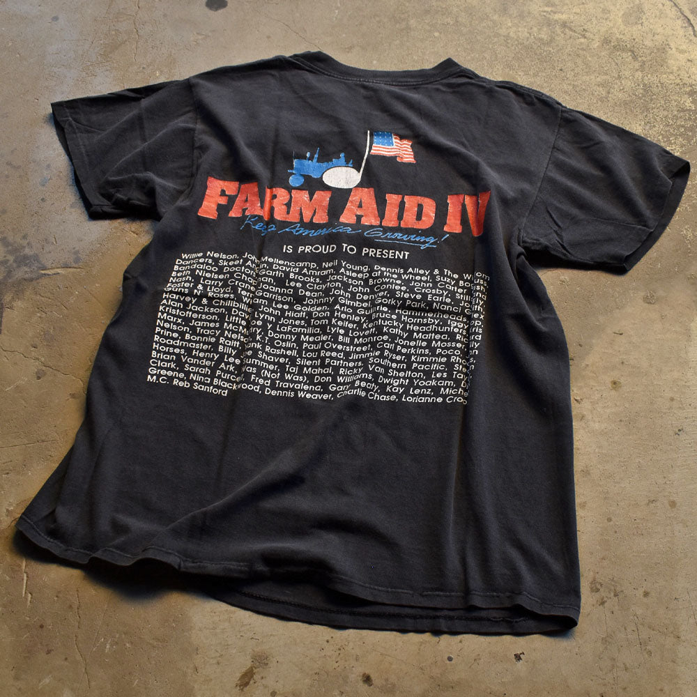 90’s “Farm Aid” バンド フェスTシャツ USA製 230921