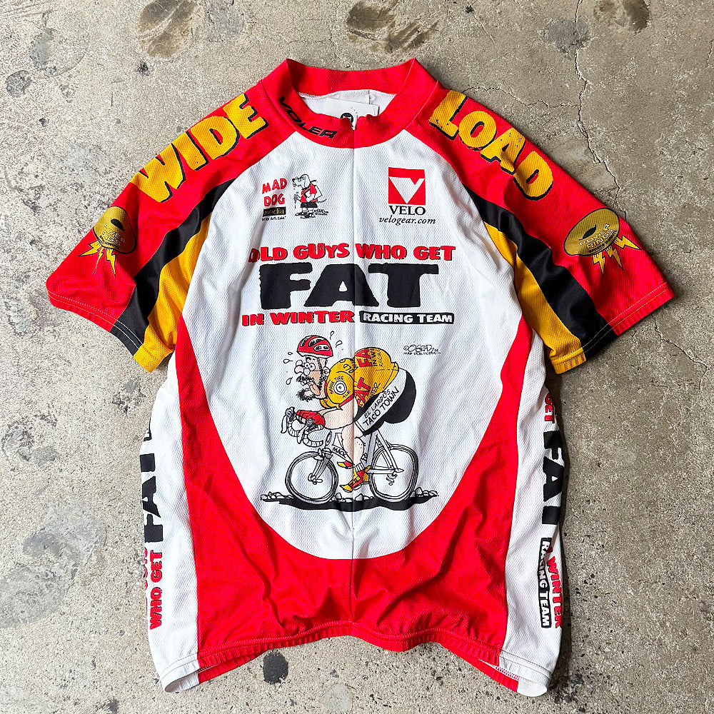 Old Guys Who Get Fat In Winter サイクリングシャツ 2002年 USA製 古着