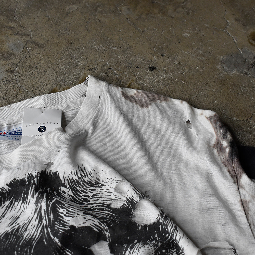 80's　MOSQUITOHEAD/モスキートヘッド　AOP！　James Dean/ジェームズ・ディーンTee　USA製　230829H