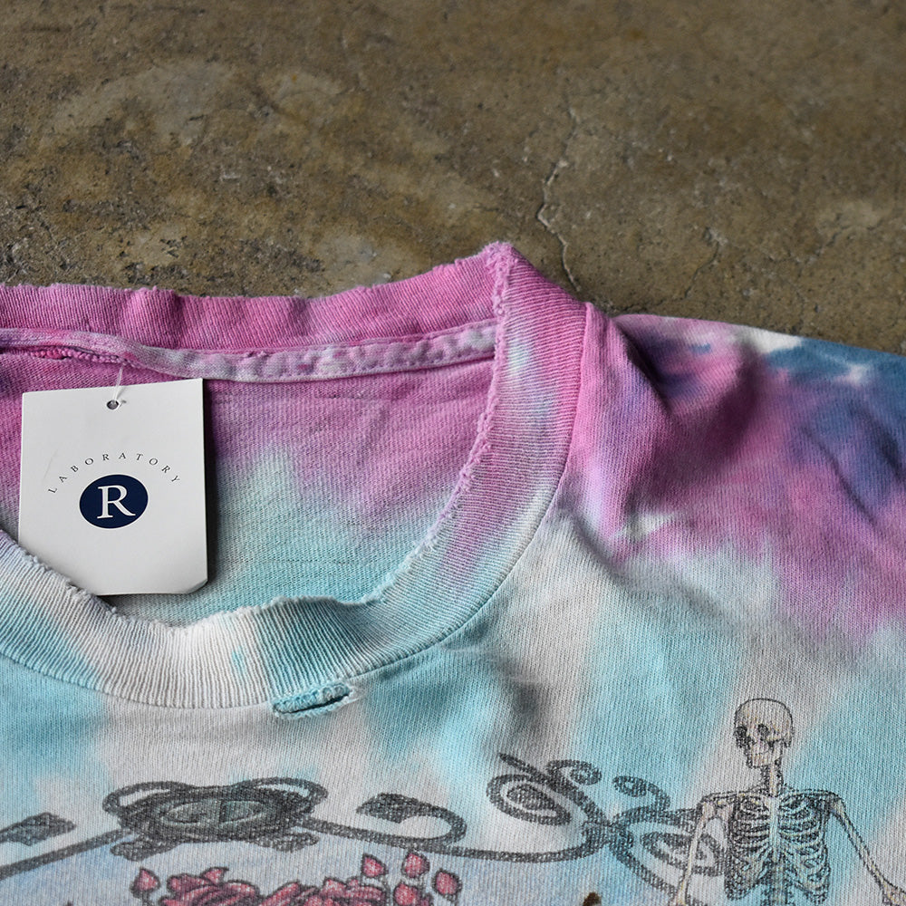 90's Grateful Dead “1965-1995” 30 Years スカルローズ タイダイ ロック Tシャツ 250729H