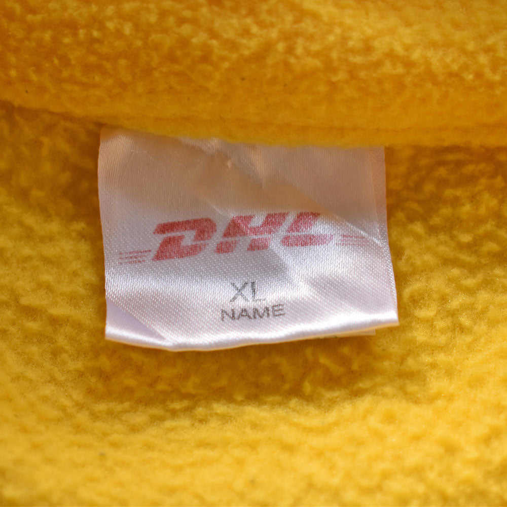 90-00’s DHL バイカラー ハーフジップ フリースプルオーバー 231222