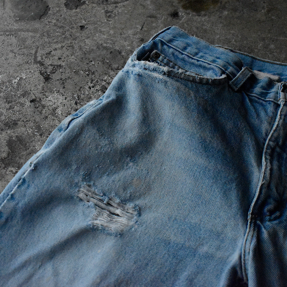 90's～　ダメージ！グランジ！　Carhartt/カーハート　デニムパンツ　230910H