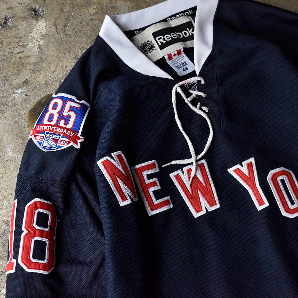 Reebok NHL “New York Rangers“ 85th anniversary ホッケーシャツ 250601H