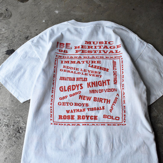 90's “Indiana Black Expo” Summer Music Festival Tシャツ 250507H