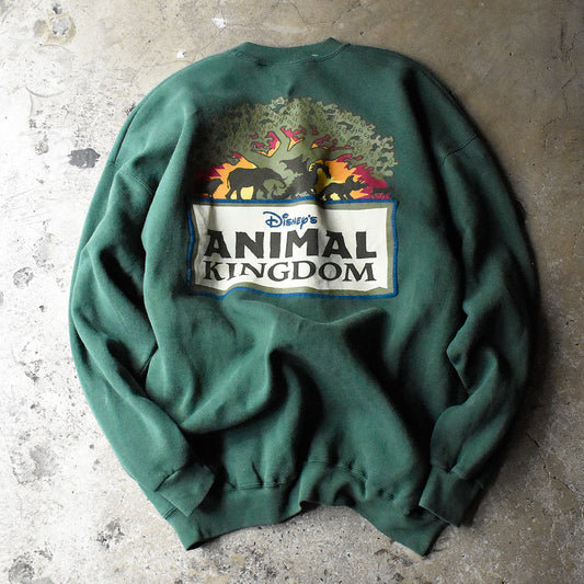 90's Disney's “Animal kingdom“ スウェット USA製 241120H