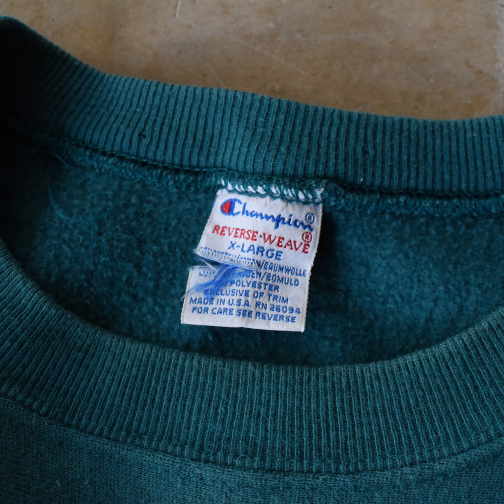 90’s Champion RW リバースウィーブ スウェット 青緑 USA製 251230H