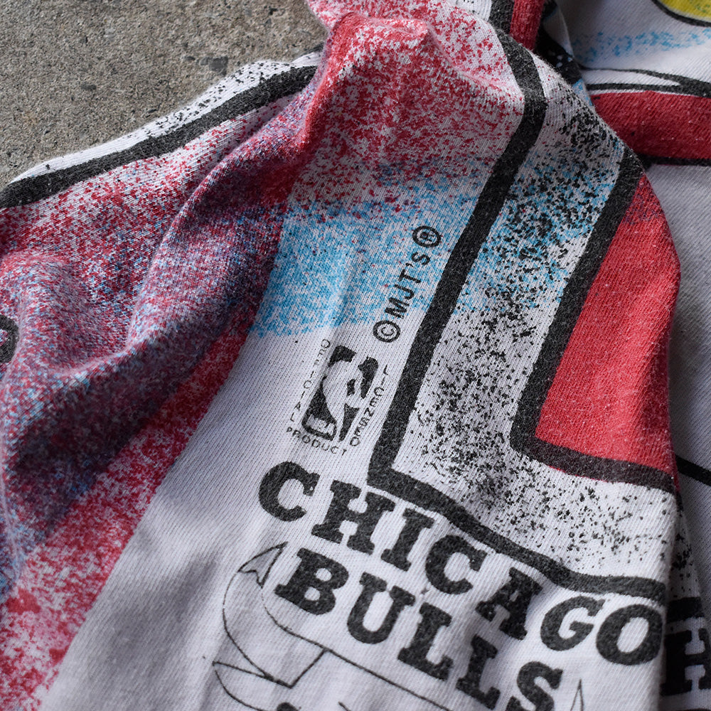 90's AOP！ NBA “Chicago Bulls” Tシャツ 250608H
