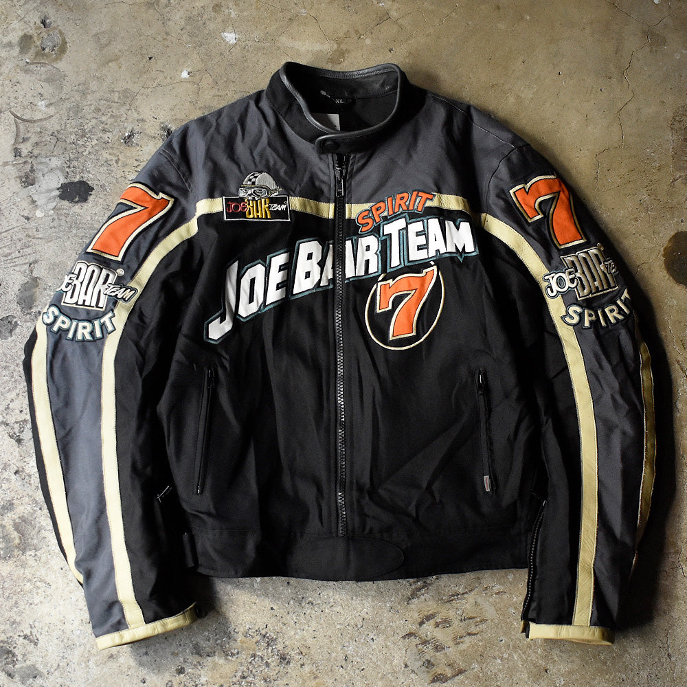 90's～ “JOE BAR TEAM  comics” CERPROTEC レーシングジャケット 240115H