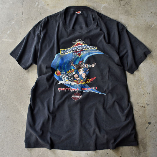 90's Harley-Davidson “BIKEWEEK 1995” バイク Tシャツ USA製 230824H