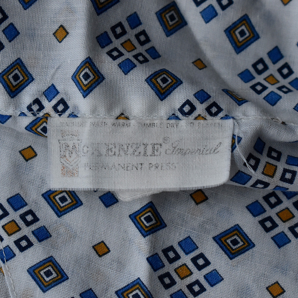 60's-70's McKENZIE Imperial 総柄 スリーピングシャツ 250524H