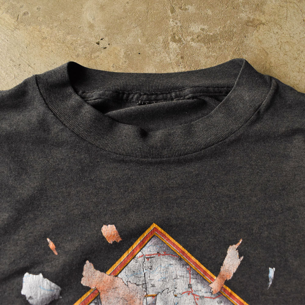80’s 3D EMBLEM “ON THE ROAD AGAIN” トラッカー バイク Tシャツ250912H