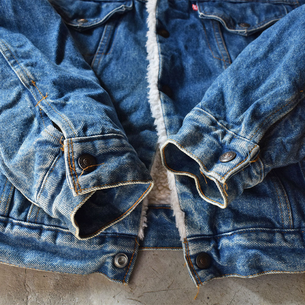 80’s Levi's デニムボアジャケット 70606 USA製 231212
