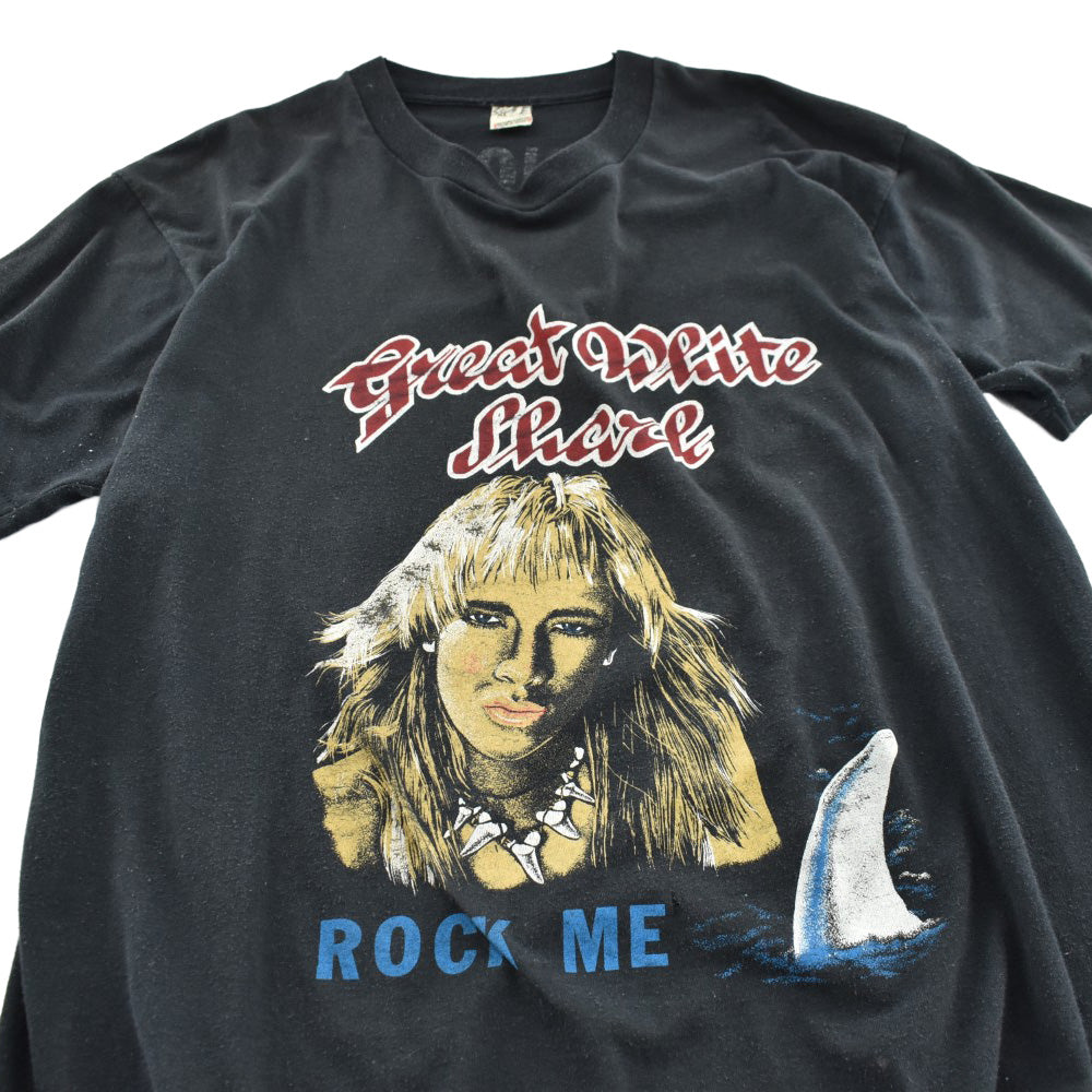 80's Great White "Rock Me / Once Bitten" ロックTシャツ 260714H