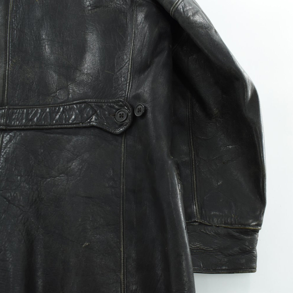 30’s GENUINE HORSEHIDE シングル レザーカーコート 260106H