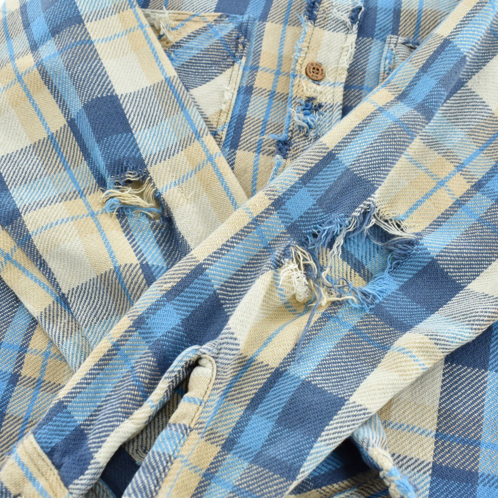 80's BIG MAC "BORO" ヘビーフランネルシャツ USA製 260320H