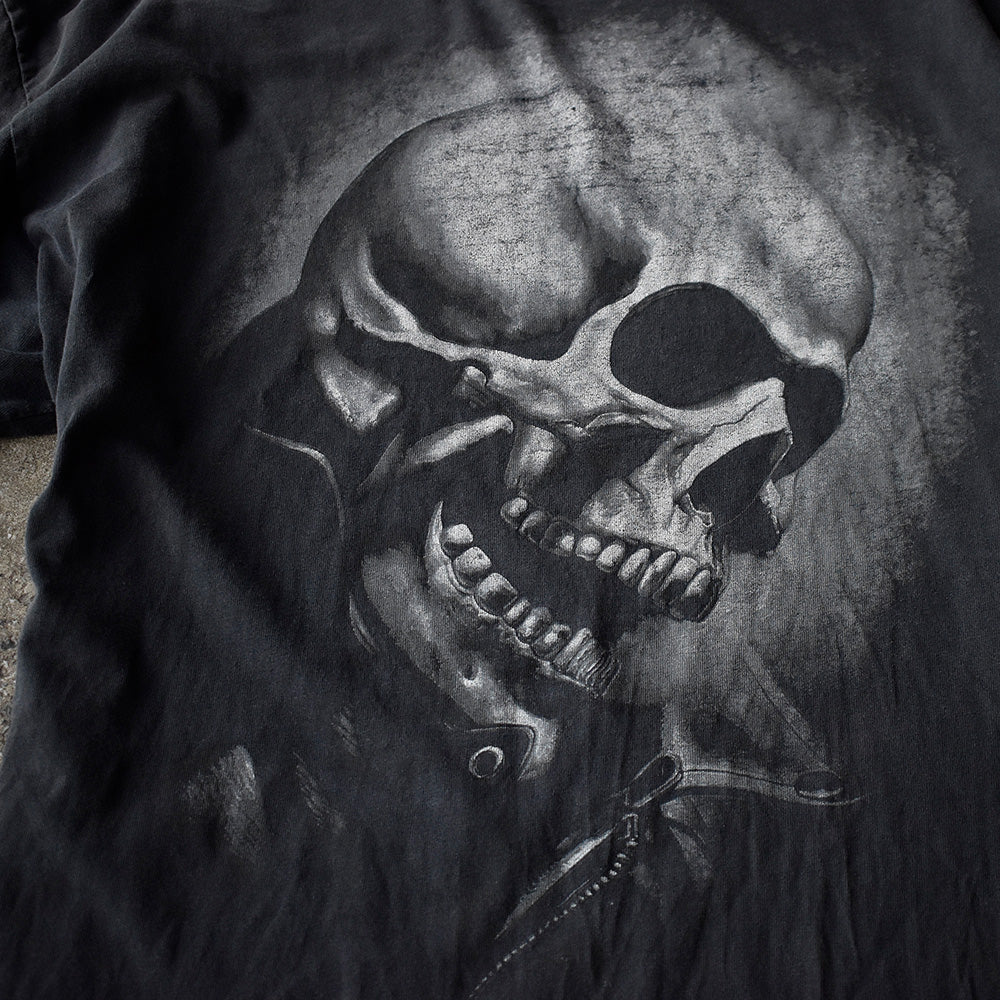 Y2K Marvel Comics “Ghost Rider” アメコミ Tシャツ 250817H