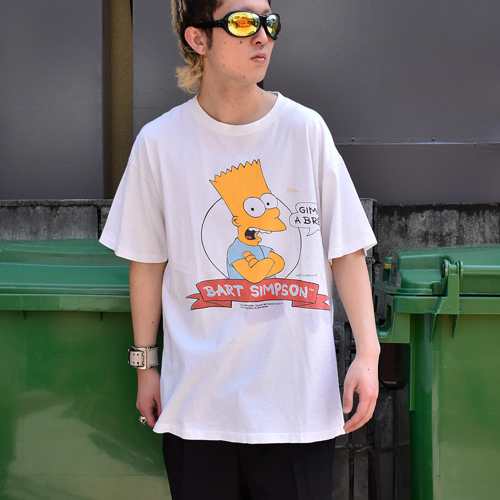 90's The Simpsons “Bart Simpson” Tシャツ USA製 240402H
