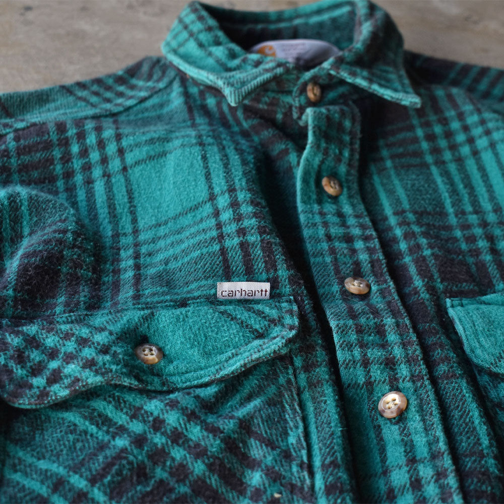 90’s Carhartt ヘビーネル フランネルシャツ 231122