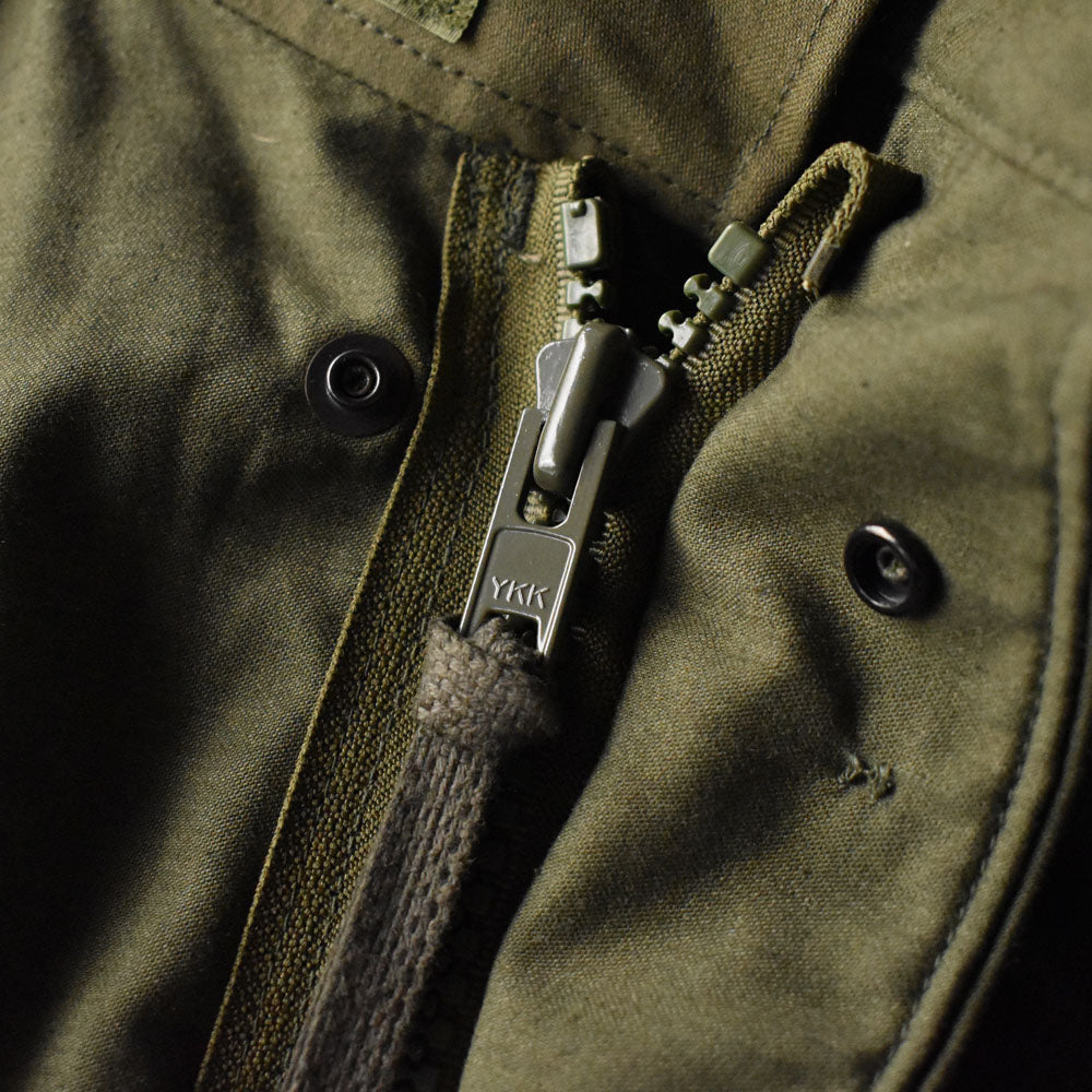 ’86 デッドストック！ U.S.ARMY M-65 フィールドジャケット 4thモデル プラジッパー 240312