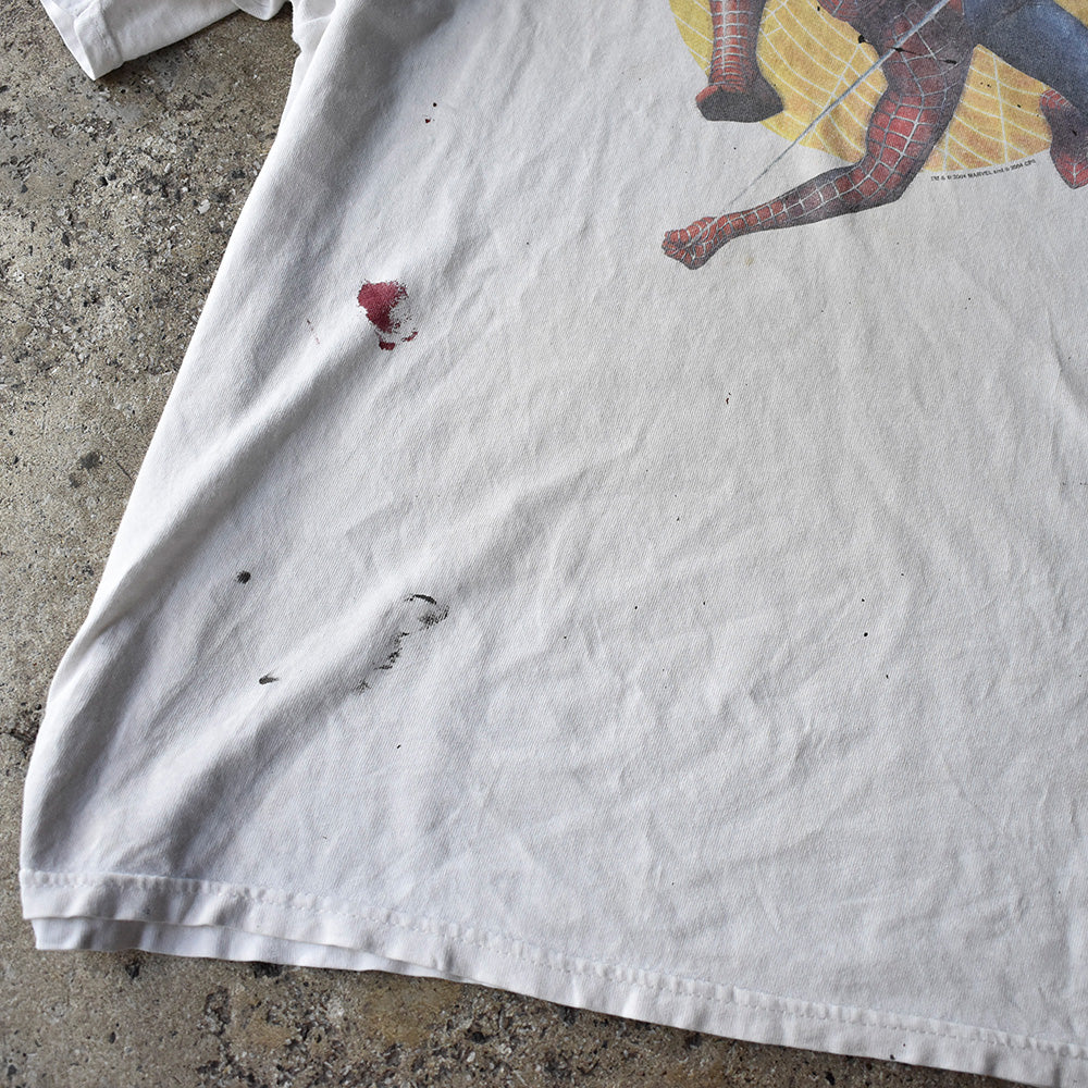 Y2K MARVEL "Spider-Man2" アメコミ ムービー Tシャツ 250718H
