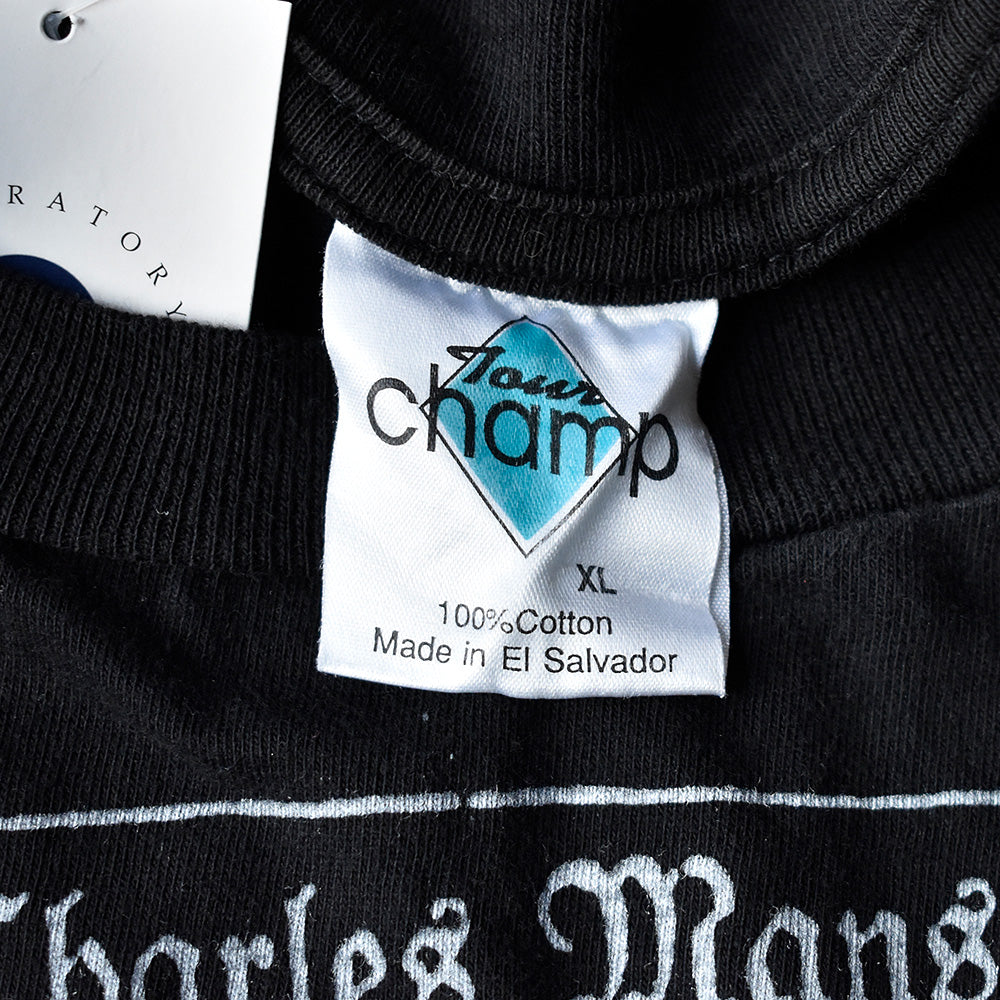 90's～ Charles Manson “マンソン・ファミリー” Tシャツ 250820H