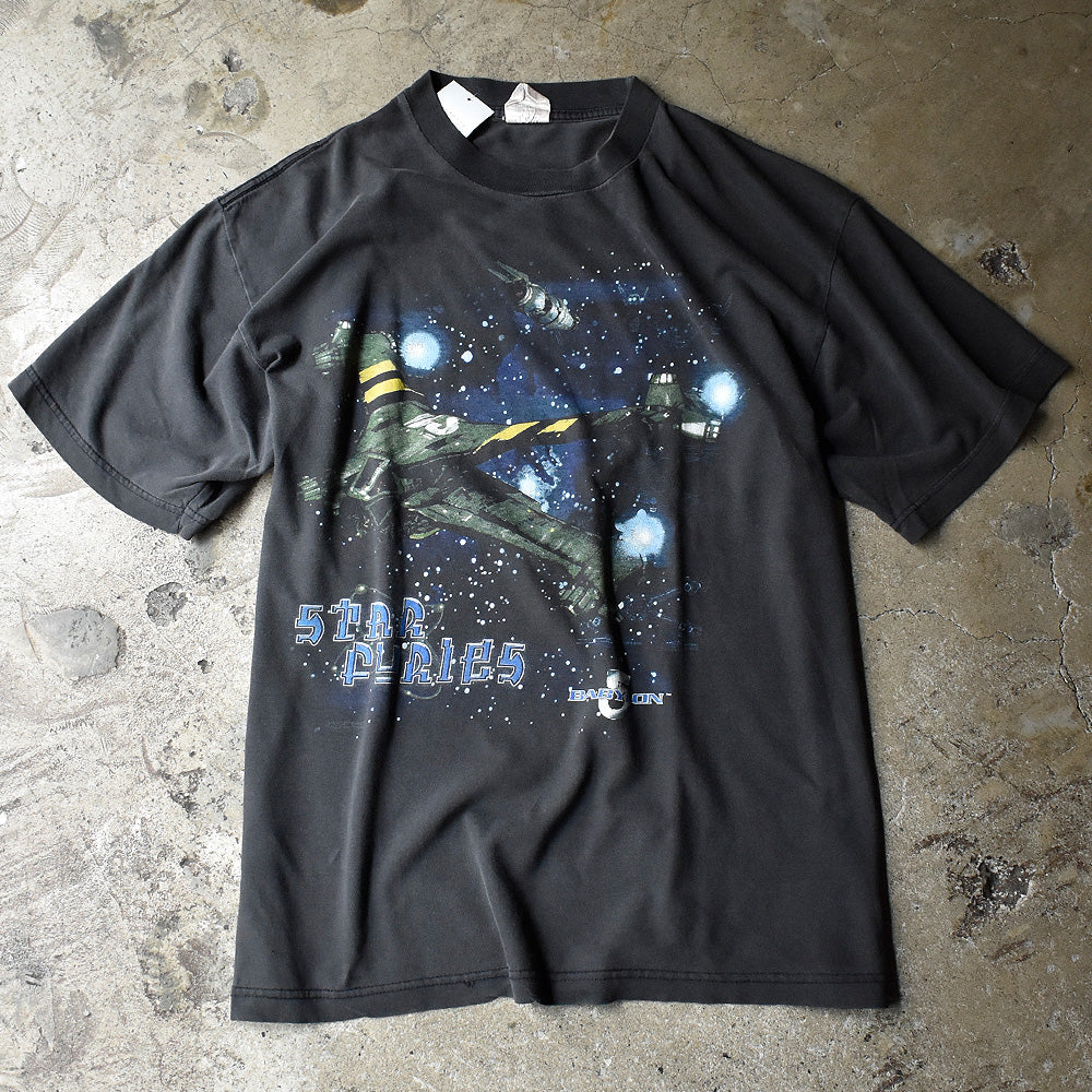 90's “BABYLON 5“ Tシャツ 240517H