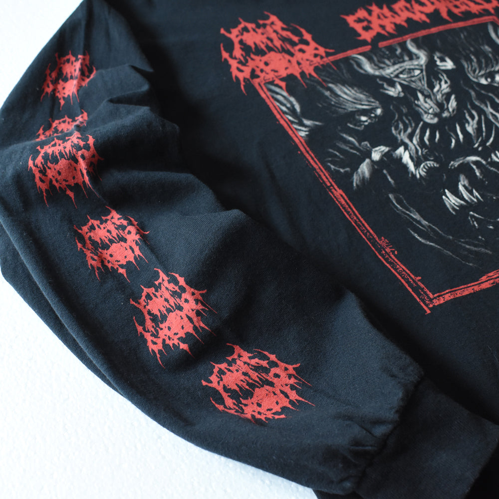 デッドストック！ Exaugurate × Father Befouled "Purging Holiness" ロングスリーブ Tシャツ 250905
