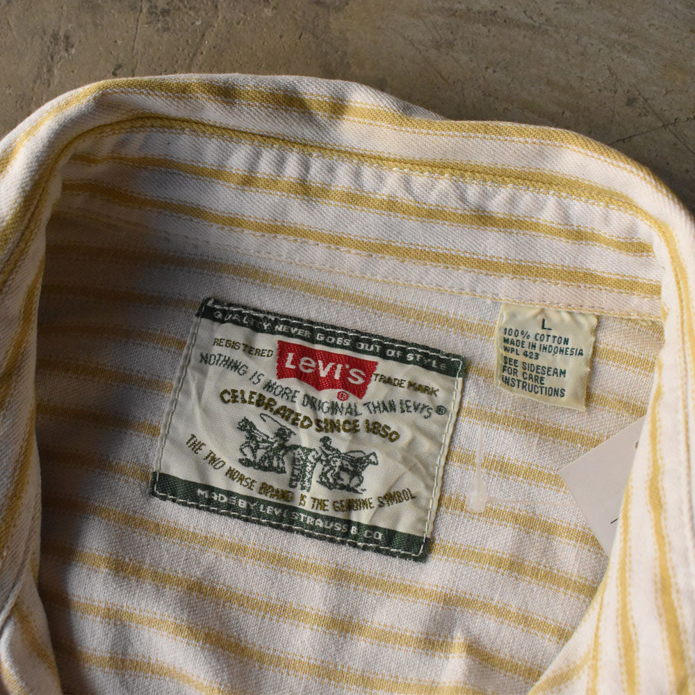 90’s Levi’s ストライプ カラーデニムシャツ 240507
