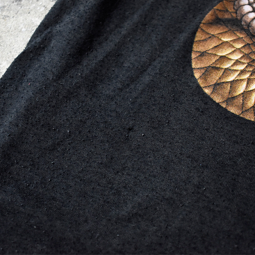 80's Harley-Davidson “スネーク” Tシャツ 3D EMBLEM USA製 240713H