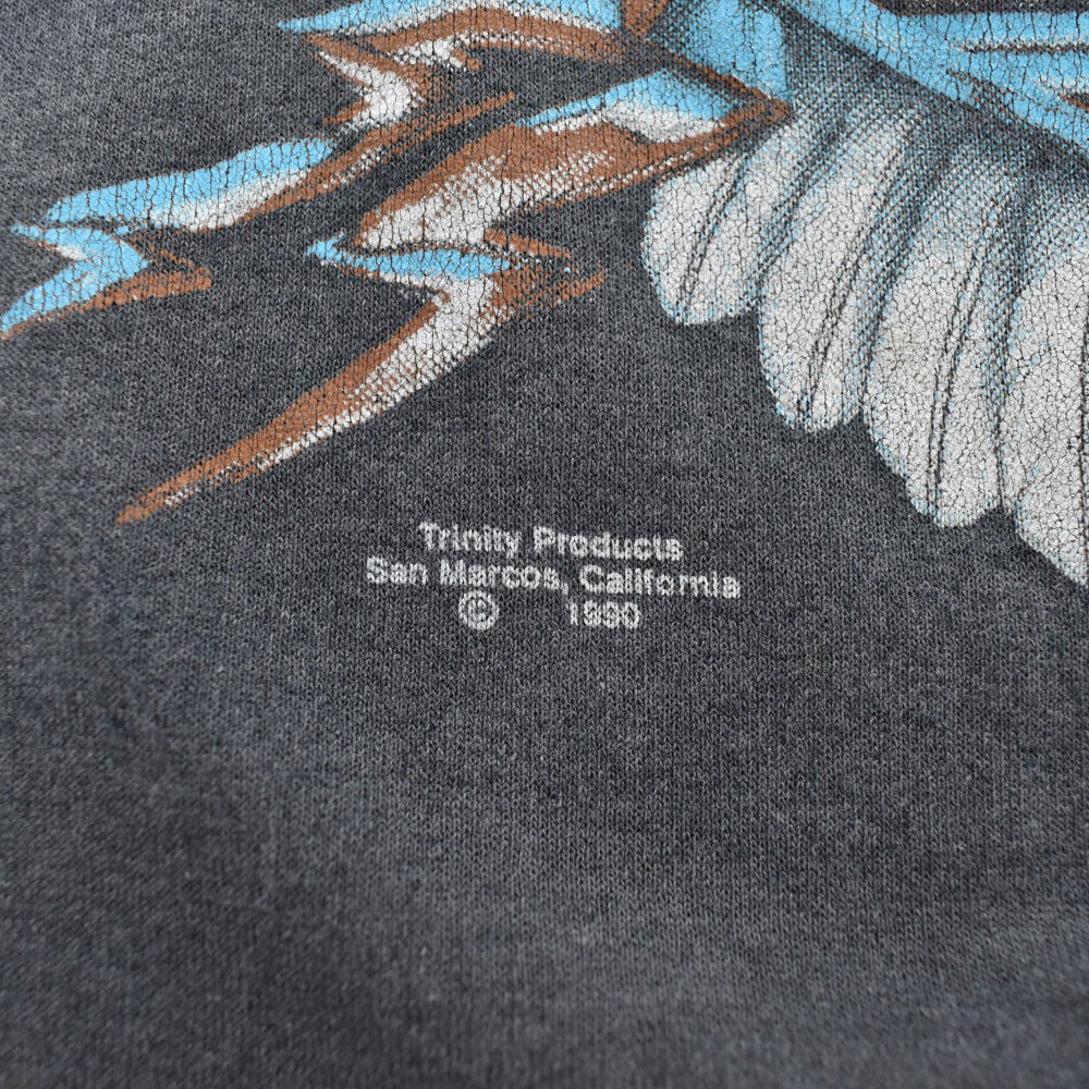 90's WILD BREED イーグル バイカーTシャツ 260731H