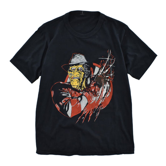 80's A Nightmare on Elm Street "Freddy Krueger" ホラー ムービーTシャツ 260918H