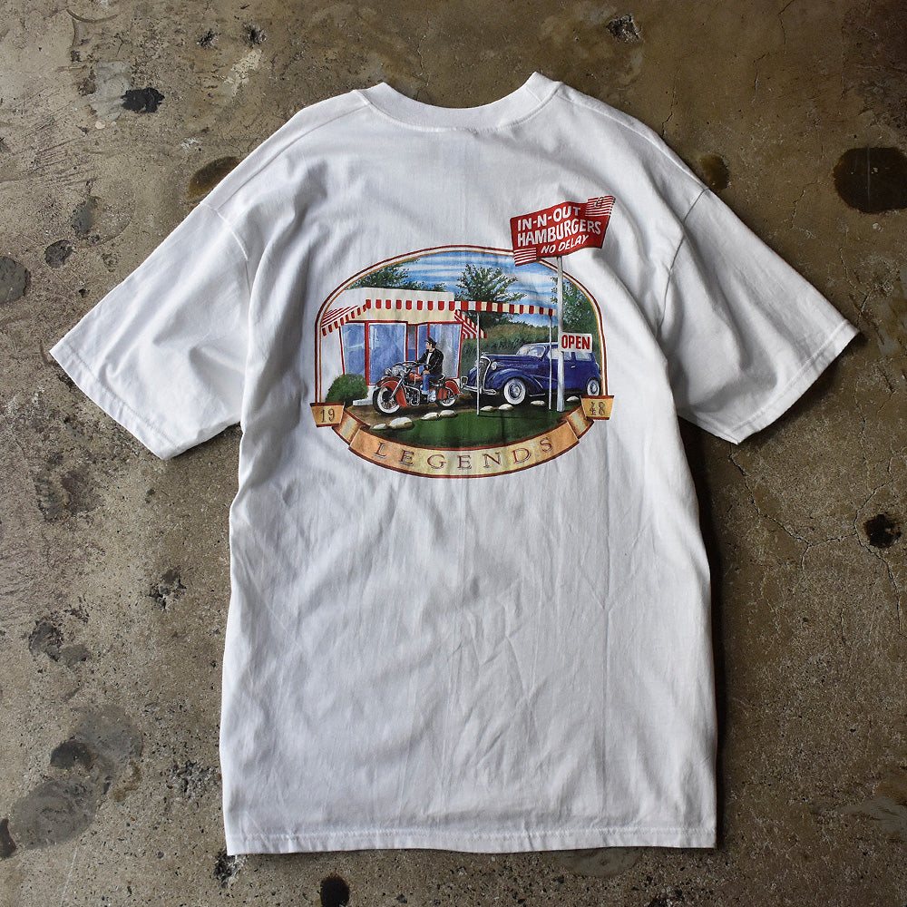 90's～ デッドストック！ “In-N-Out Burger“ 企業 Tシャツ 250828H