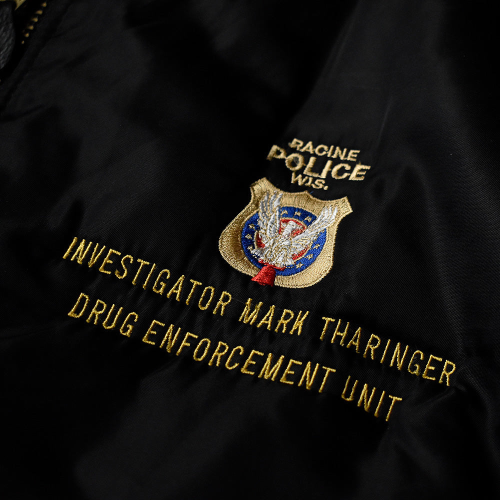 90's～ Drug Enforcement Unit/麻薬取締部 MA-1 フライトジャケット 240129H