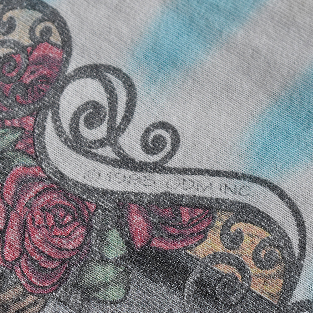 90's Grateful Dead “1965-1995” 30 Years スカルローズ タイダイ ロック Tシャツ 250729H
