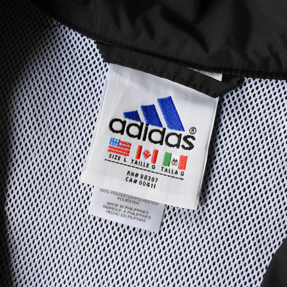 90’s adidas ハーフジップ ナイロン トラックジャケット 250526