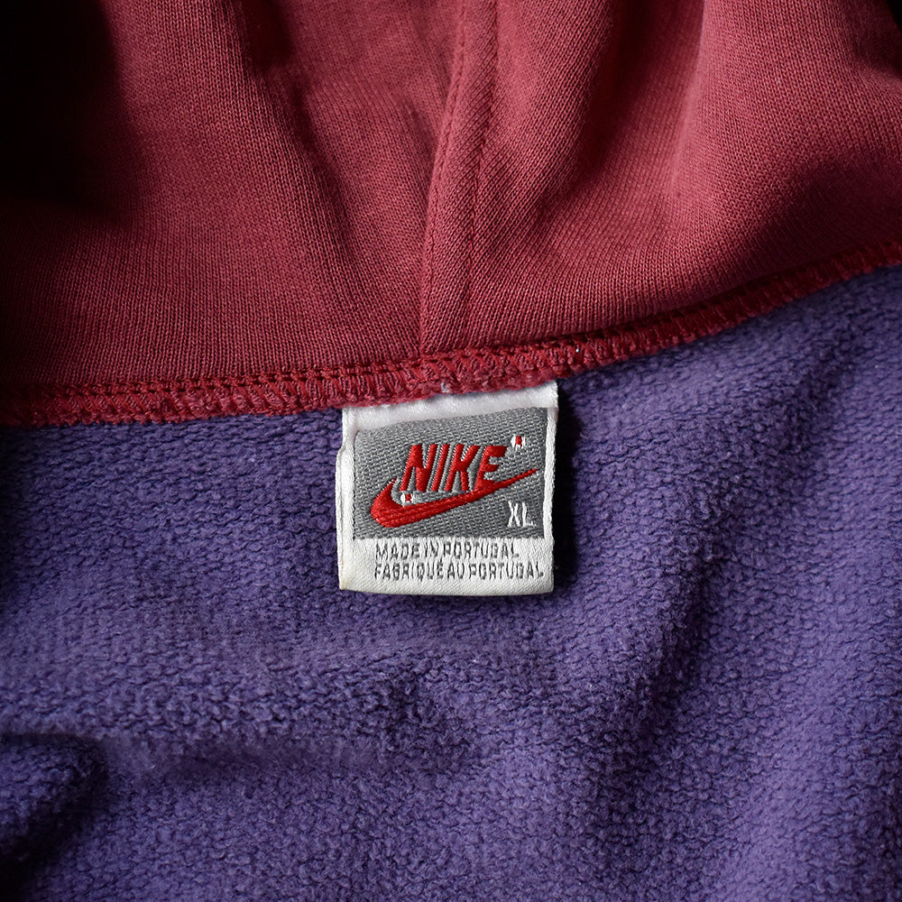 90's ペンキ！ カットオフ！ NIKE ハーフジップ パーカー 240718H