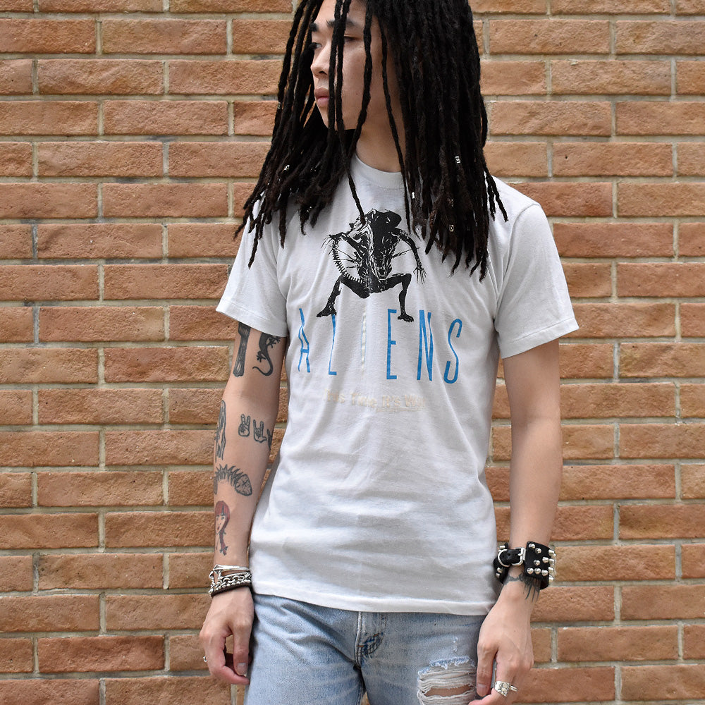 80's Aliens “This Time It's War” movie Tシャツ USA製 240716H