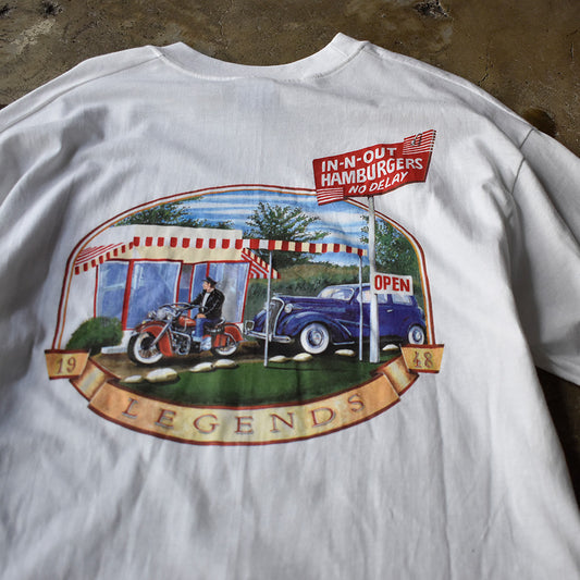 90's～ デッドストック！ “In-N-Out Burger“ 企業 Tシャツ 250828H
