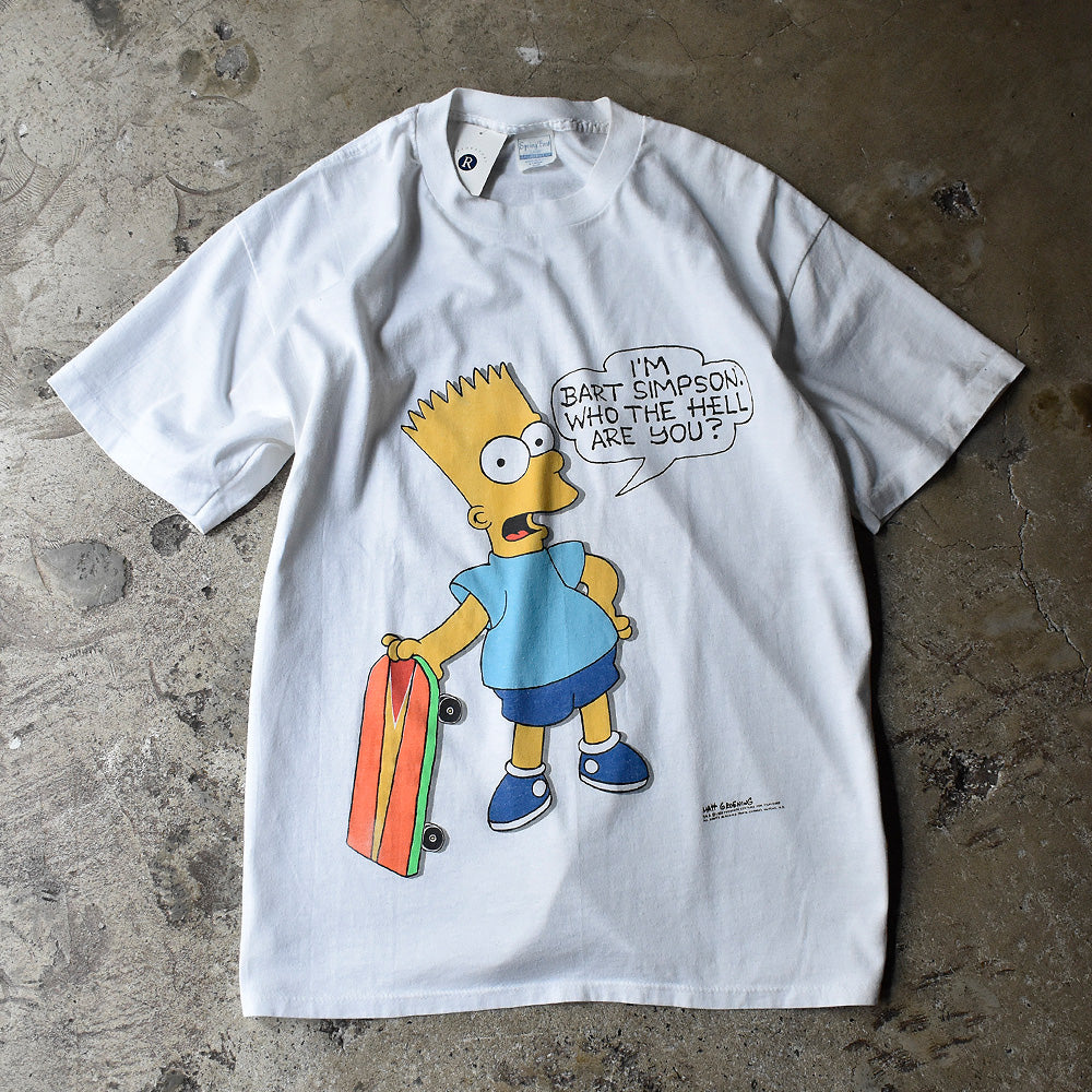 80's The Simpsons Skate！ “Bart Simpson” Tシャツ USA製 240704H