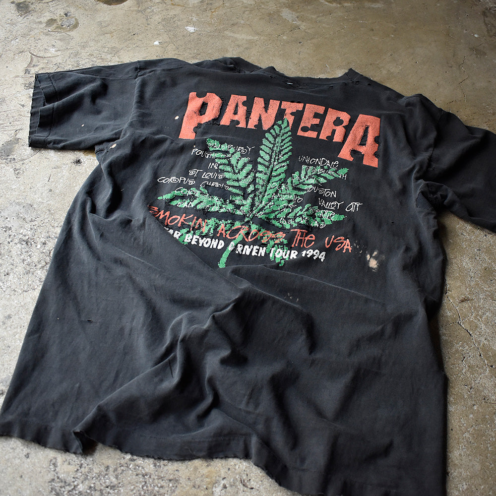 90's ダメージ！ Pantera “Far Beyond Driven” Tour Tシャツ 240611H