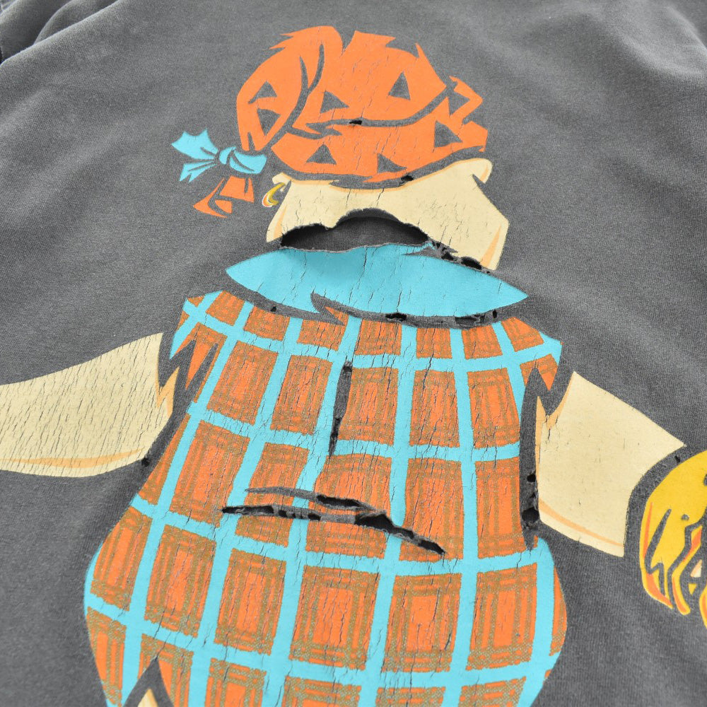 90's THE FLINTSTONES "FRED" 両面プリント キャラT USA製 260626H