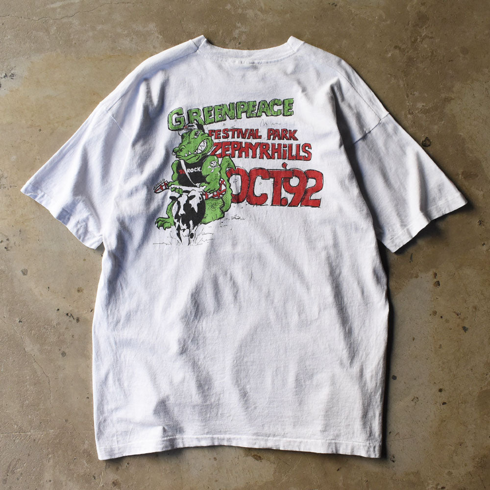 90’s Fruit of the Loom “98ROCK LIVE STOCK” ロック Tシャツ 250521