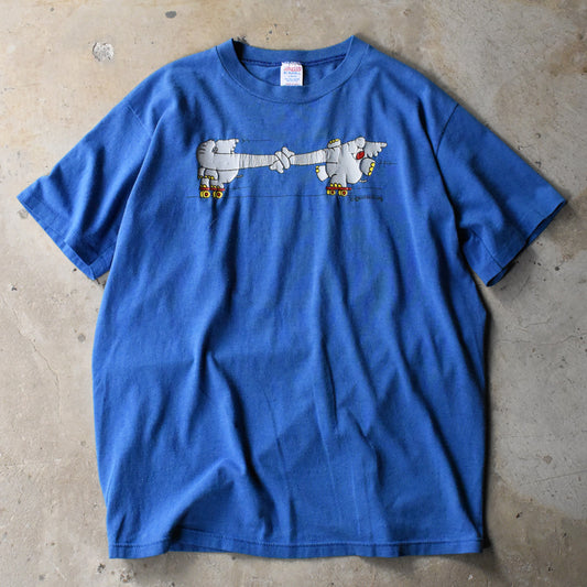 80’s ゾウ キャラクター Tシャツ USA製 250506