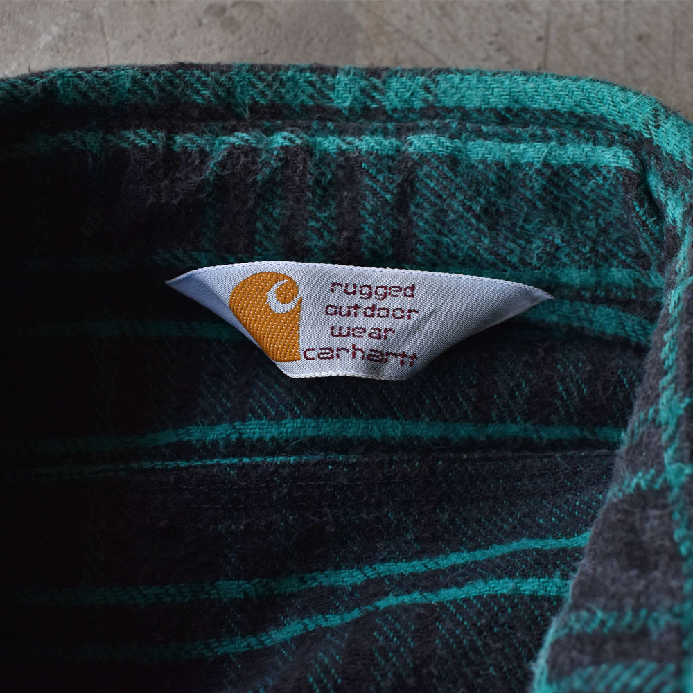 90’s Carhartt ヘビーネル フランネルシャツ 231122