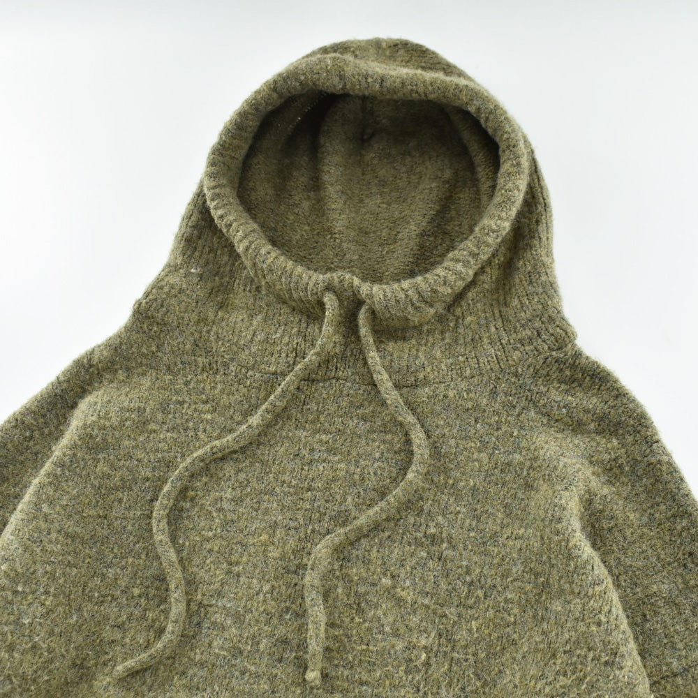 Y2K ユーロ製 バラクラバ ニットフーディ 260313H