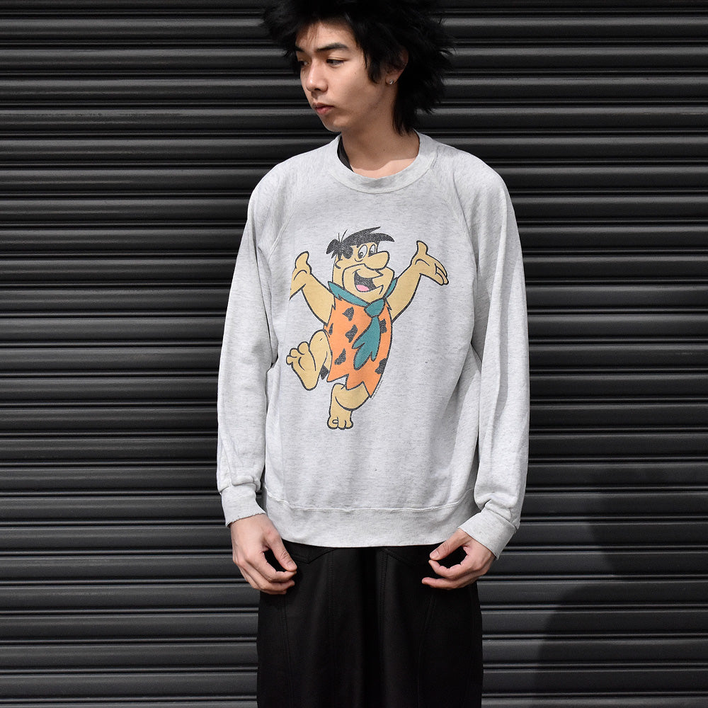 90’s The Flintstones “FRED” スウェット USA製 250220H