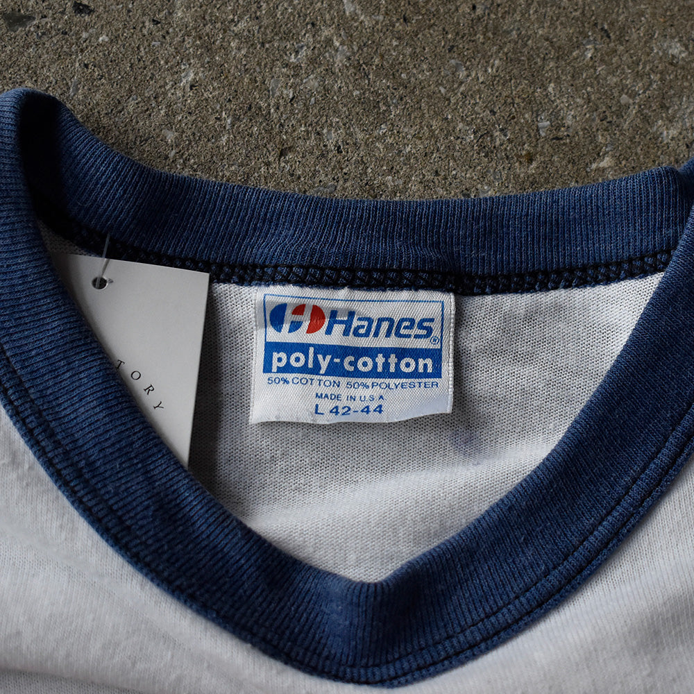 80's PEPSI “NEW YORK” 企業 リンガーTシャツ USA製 250806H